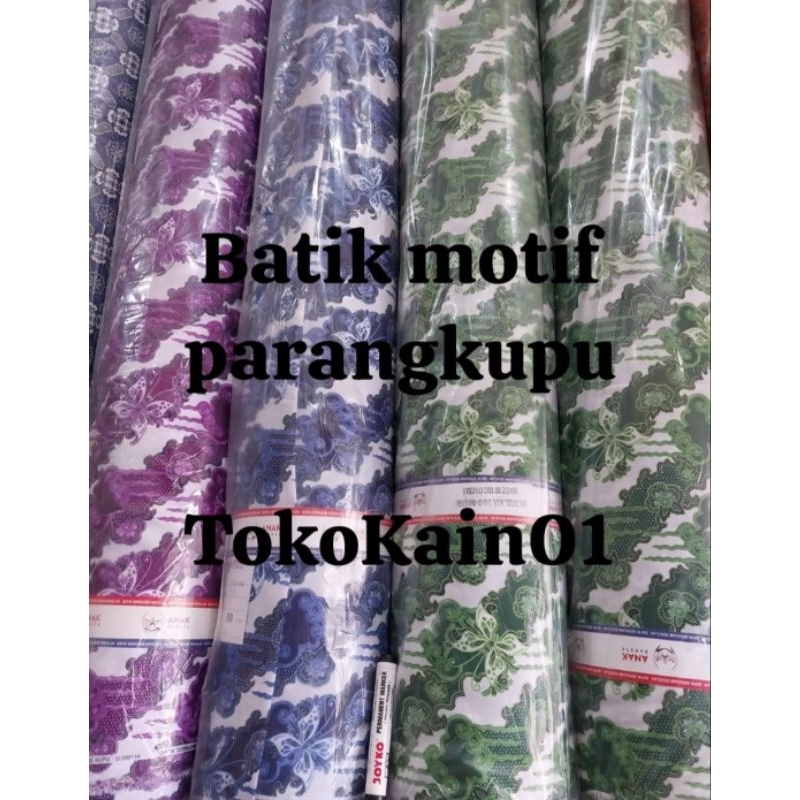 KAIN BATIK SERAGAM SEKOLAH MOTIF PARANGKUPU