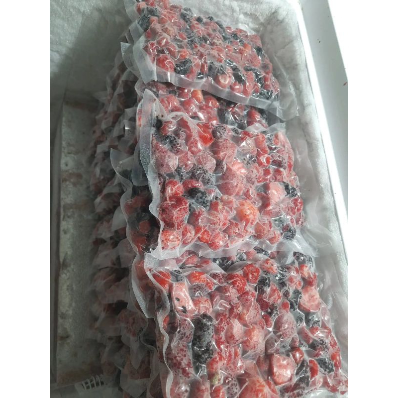 

frozen mix aneka buah strawbery ,Rasbery,blackberry,blubery ,nangka terong kori,cecnet,sirsak .dsb