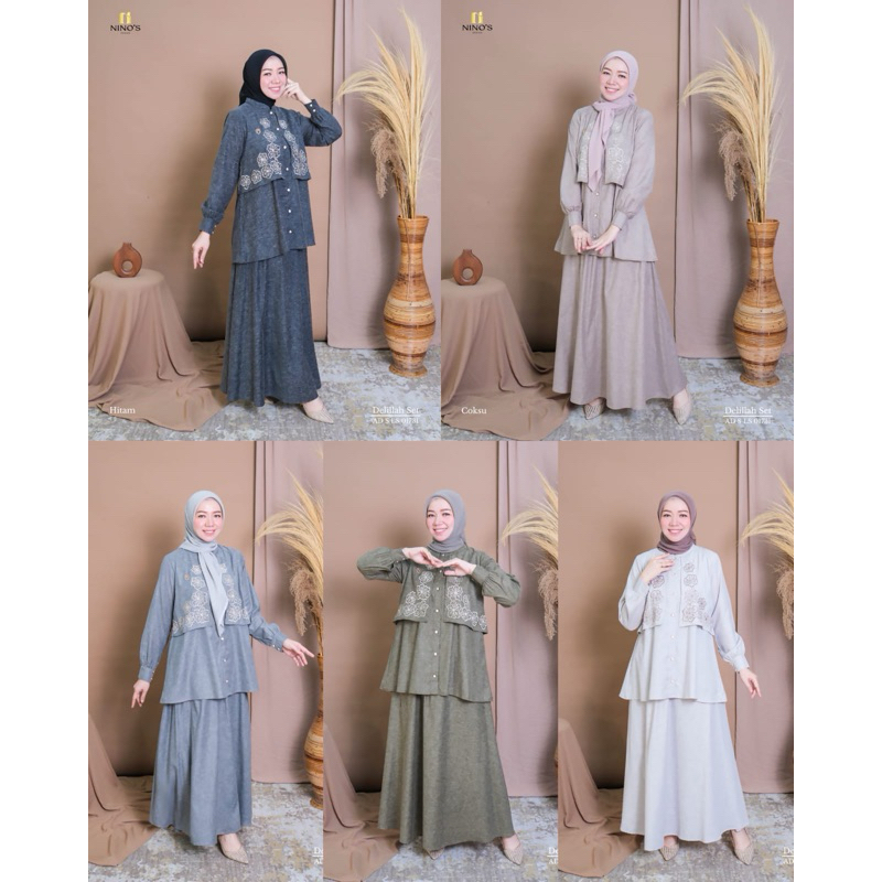 DELILLAH SET ROK STELAN ROK TERBARU NINOS DESIGN