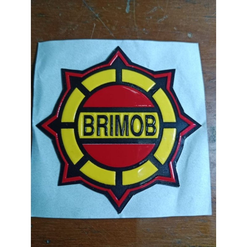 

sticker embos BRIMOB