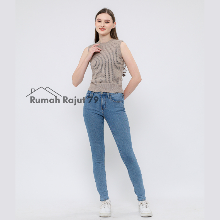 Pointel Rompi Rajut katun premium/Rompi dewasa/rompi korean style/atasan wanita terbaru/atasan baju