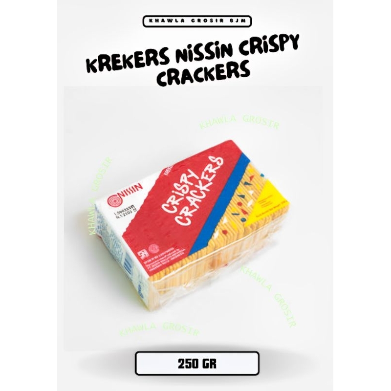 

KALSEL NISSIN KREKERS CHESEE CRISPY CREAKERS 250 GR