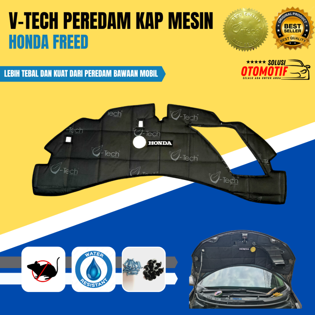 Honda FREED Peredam Panas Kap Mesin Mobil V-Tech Original