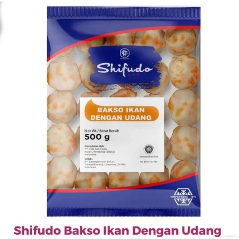 

Shifudo Bakso Ikan Dengan Udang 500 gram - Steamboat Suki