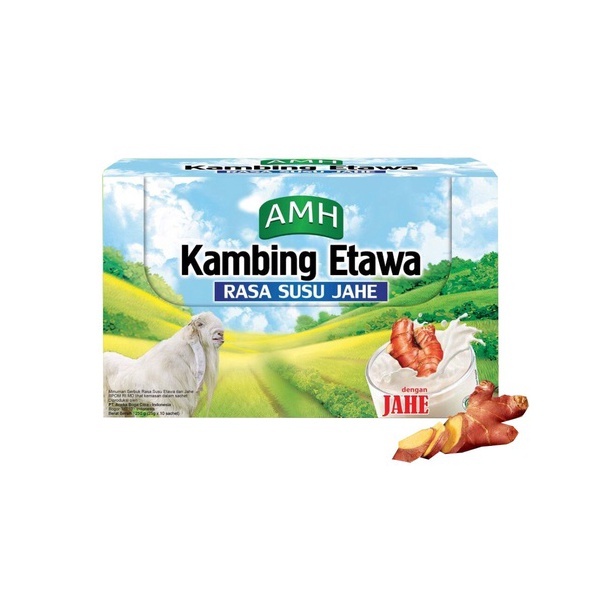 

AMH Susu Kambing Etawa Jahe Merah 10 Sachet