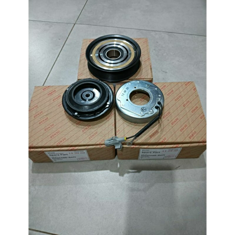 puly puley puli pule pulley pully kompresor compressor ac mobil all new innova reborn new fortuner v