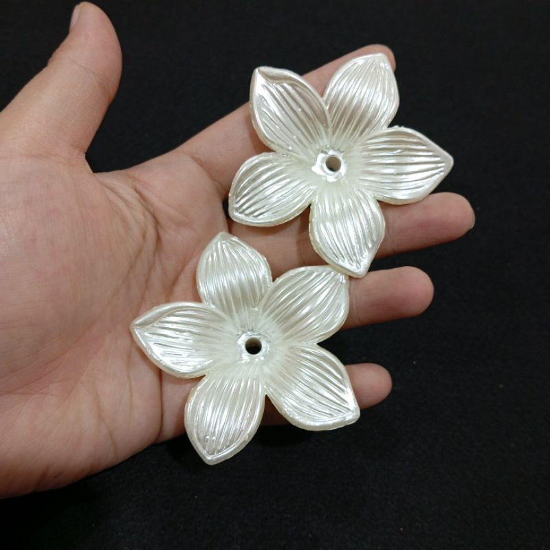 Mote bunga jumbo | mote kelopak jumbo | manik bunga | manik kelopak