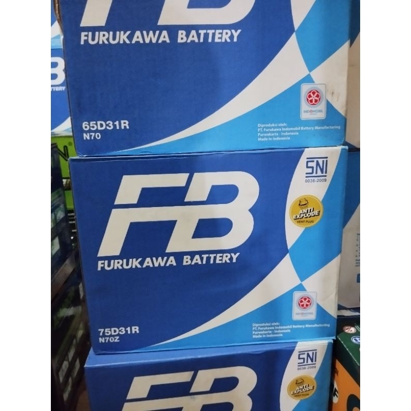 Aki Mobil N70z 12v 75ah Furukawa battery