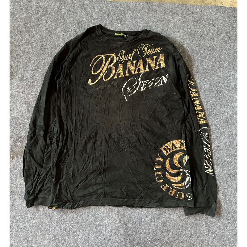 KAOS TANGAN PANJANG BANANA SEVEN SECOND