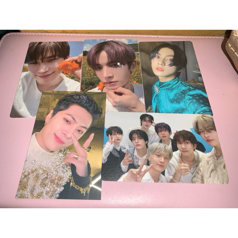 PHOTOCARD OFFICIAL ENHYPEN DILLEMA DIMENSION DARK BLOOD ORANGE WEVERSE RPC RANDOM PC GROUP JAY JUNGW
