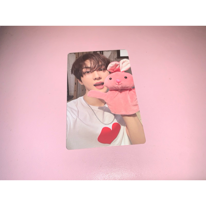 JUNGWON BEAR WEVERSE KONSEP RABBIT KELINCI BONEKA PHOTOCARD OFFICIAL OFC PC ENHYPEN ROMANCE UNTOLD