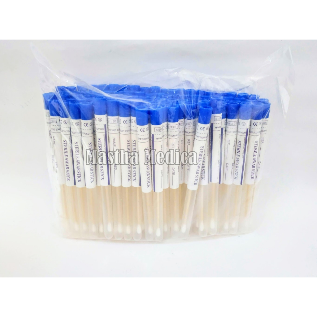 Stick Cotton Sterile Swab VTM Viral Transport Medium Virus Corona BOX