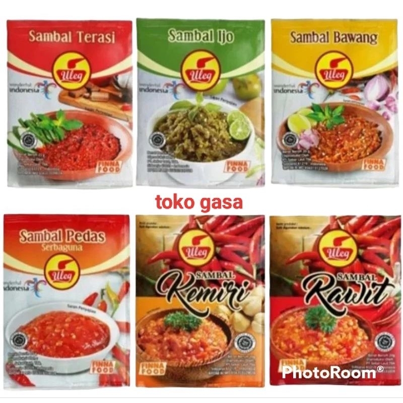 

COD] Sambal Uleg Finna Terasi Teri ljo Udang Teri Bawang Pedas Rawit Geprek Rendang/sambel ulek
