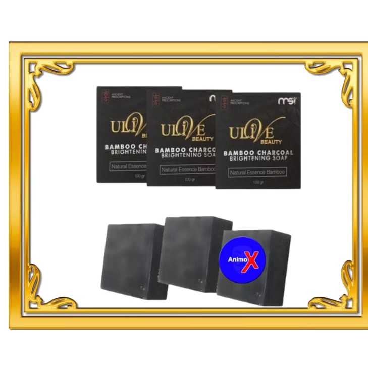 SABUN BAMBOO CHARCOAL MSI  - ULIVE BEAUTY