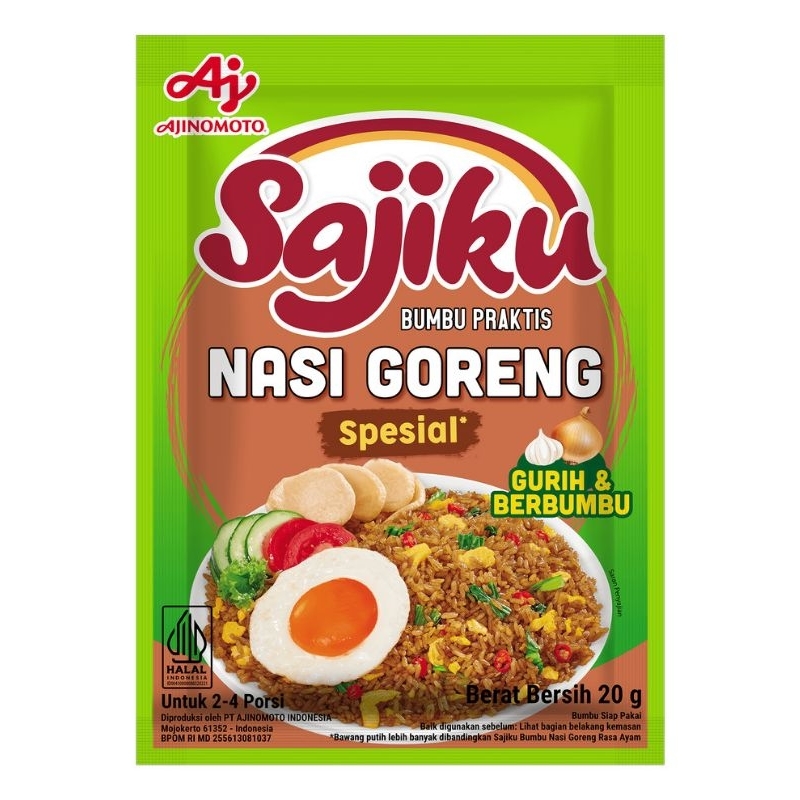 

Sajiku Bumbu Nasi Goreng Ayam Special Super Pedas 20gr