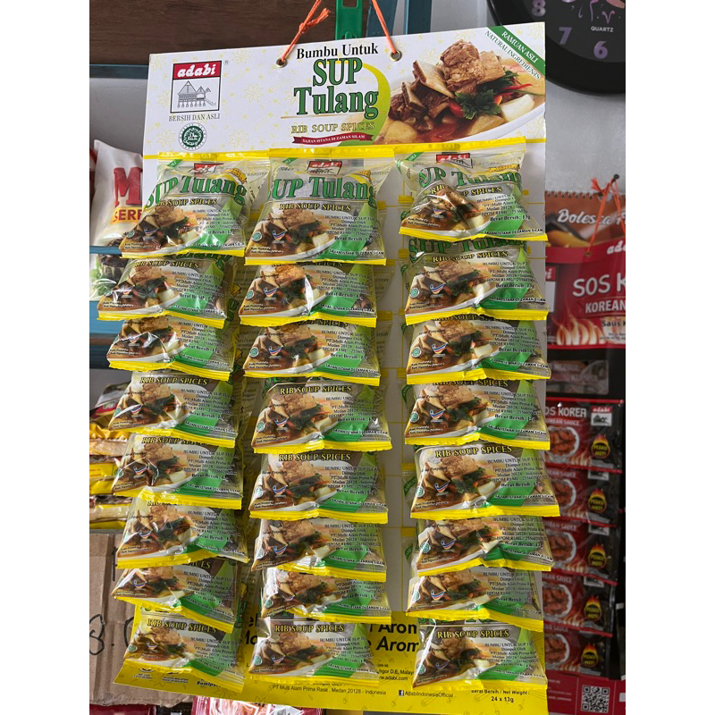 

Bumbu Sup Tulang/Daging Adabi