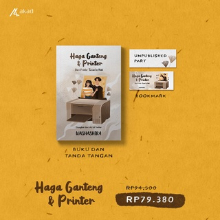 Novel Haga Ganteng & Printer - Washashira