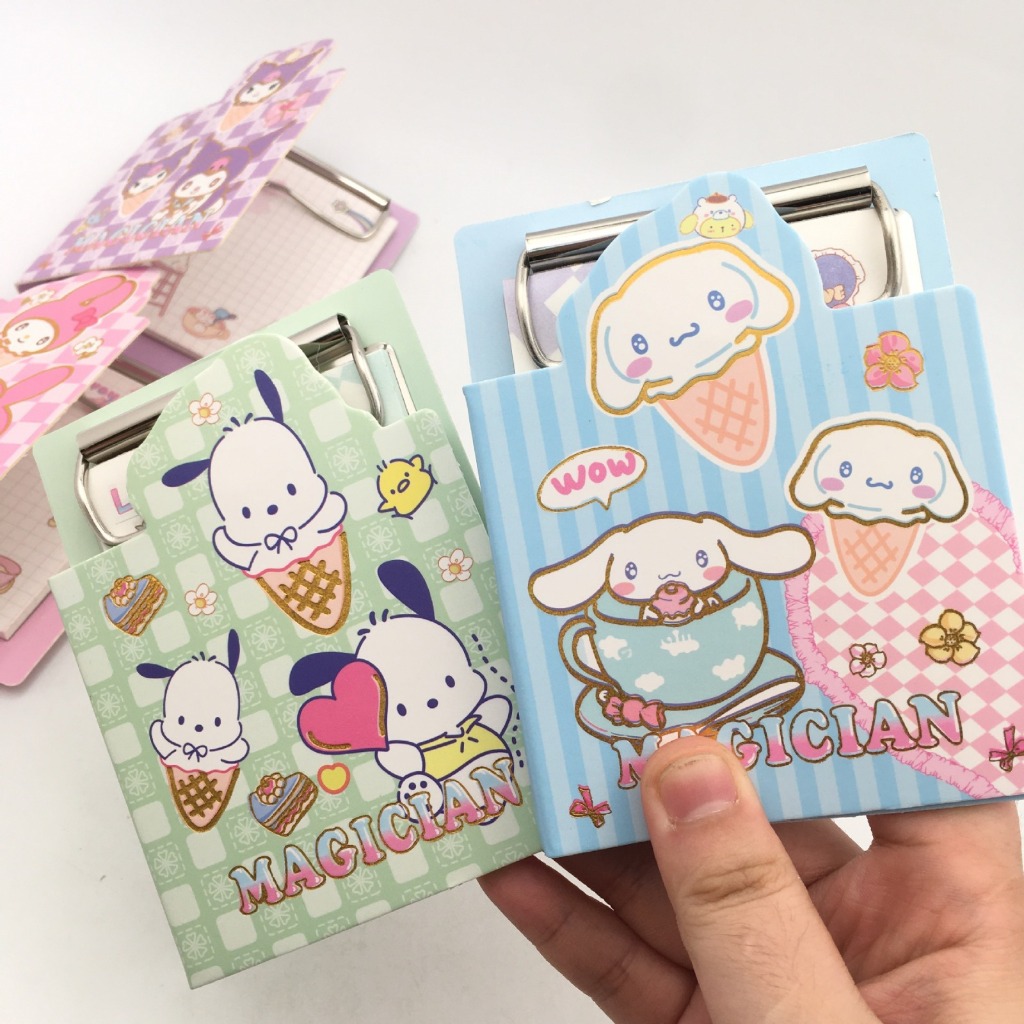 

GM - MINI MEMO PAPAN SANRIO | MINI NOTEBOOK | POCKET DIARY | MINI DIARY | BUKU MEMO KECIL | STICKY NOTES | MINI NOTES | POMPOMPURIN | KUROMI | CINAMORROL | MELODY