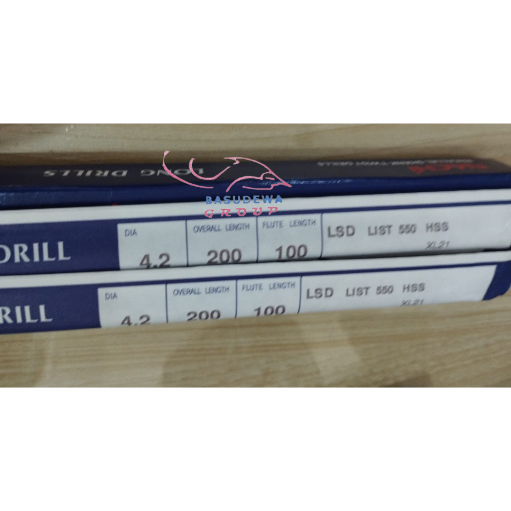 NACHI MATA BOR PANJANG 4.2mm x 200mm x 100mm / MATA BOR PANJANG 4.2mm NACHI / NACHI MATA BOR LONG 4.