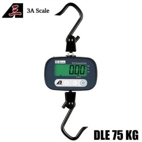 3A SCALE DIGITAL GANTUNG DLE 75KG