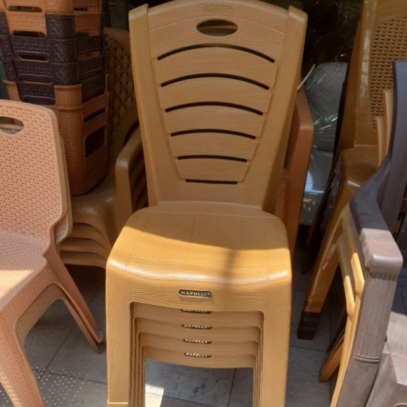 kursi plastik napoly-kursi makan-kursi teras