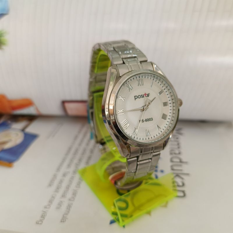 Jam Tangan Positif Jam Tangan Rantai Cewek Stainless Stell