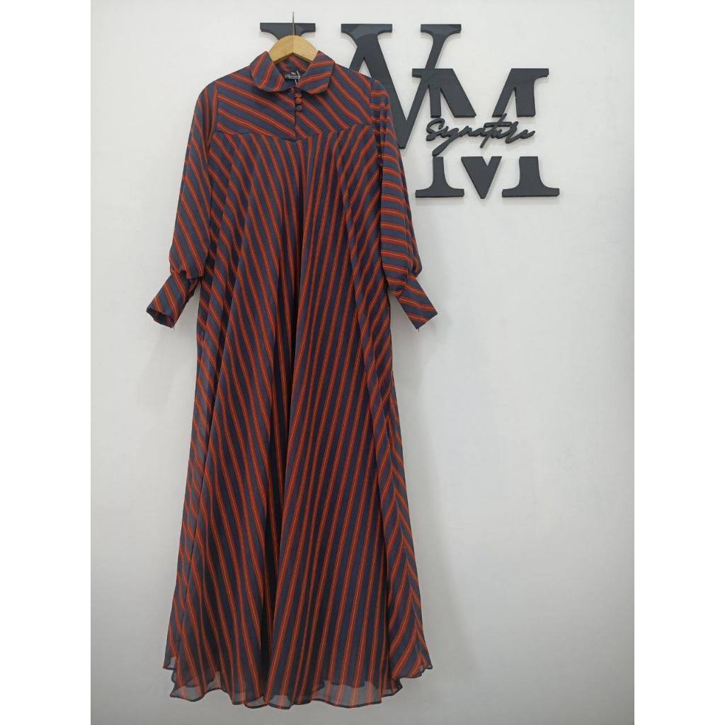 Dress Stripe Itsuka by WM Signature I Dress WM Signature