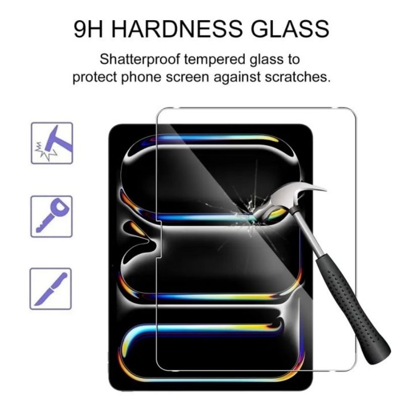 Tempered glass Ipad Air 2024 / Antigores ipad Air 6 / Anti gores ipad air m2 / Tempered glass ipad a