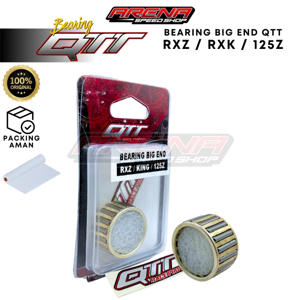 QTT Racing Bearing Big End RXZ Bering Bambu Tangan Piston RX King 125 Z Original Thailand