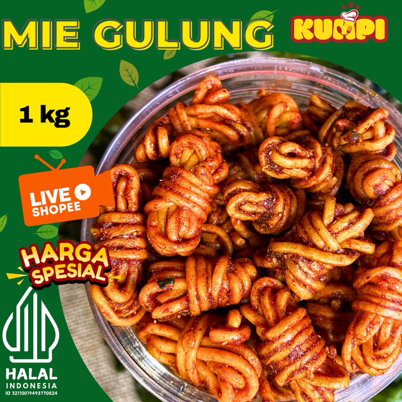 

MIE GULUNG 1KG - KUMPISNACK