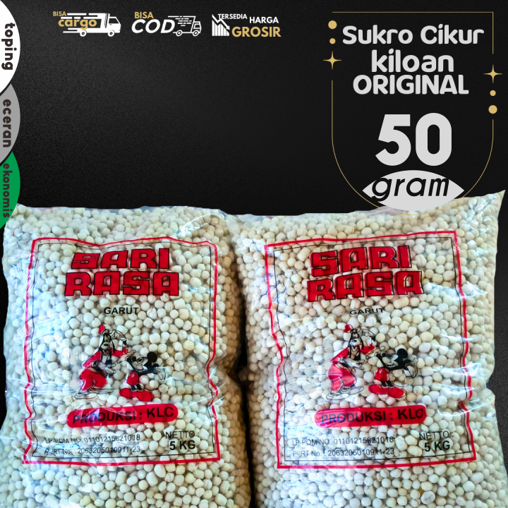 

Sukro CIKUR KILOAN 50g Original SariRasa by Lahawelah