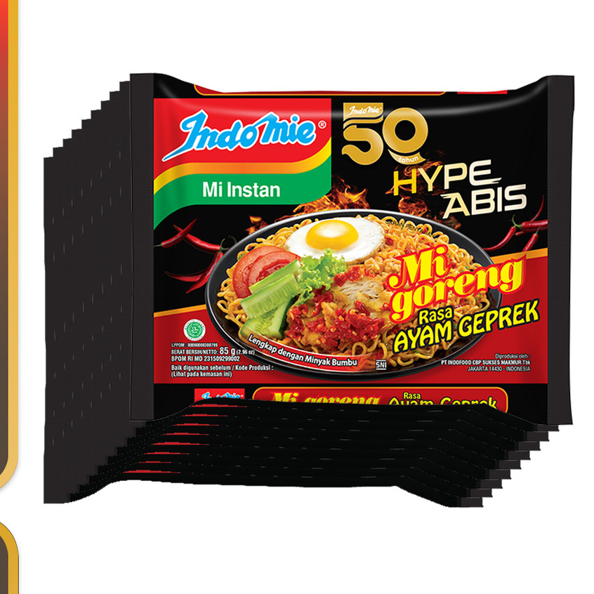 

4 Pcs - Indomie Hype Abis Ayam Geprek