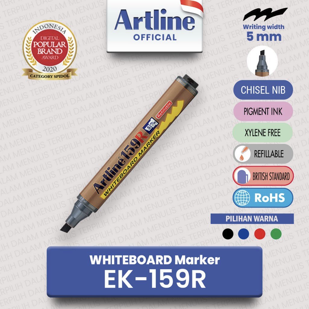 

Spidol ARTLINE EK-159R Whiteboard Marker