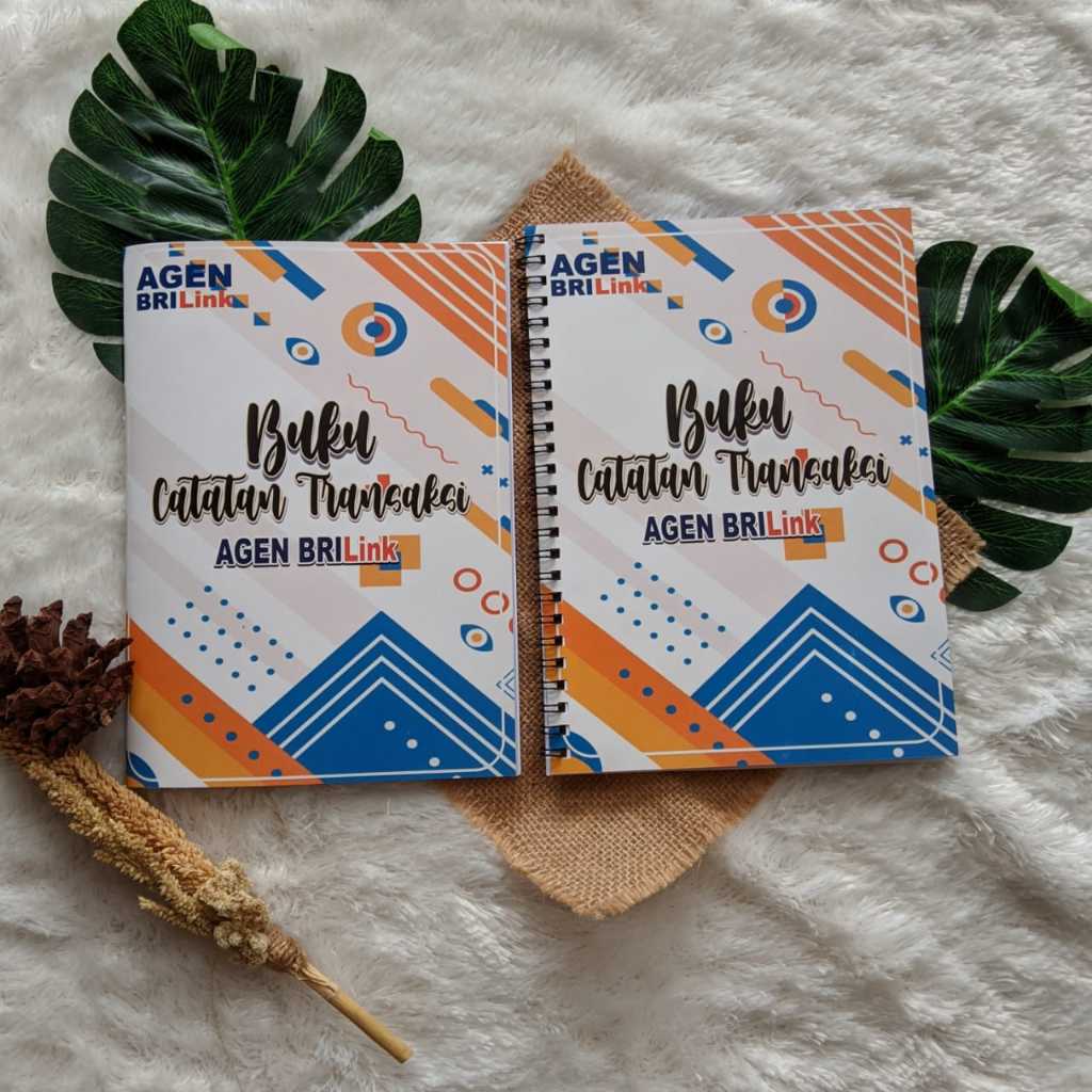 

BUKU CATATAN TRANSAKSI AGEN BRI UK A5 ISI 100 HALAMAN