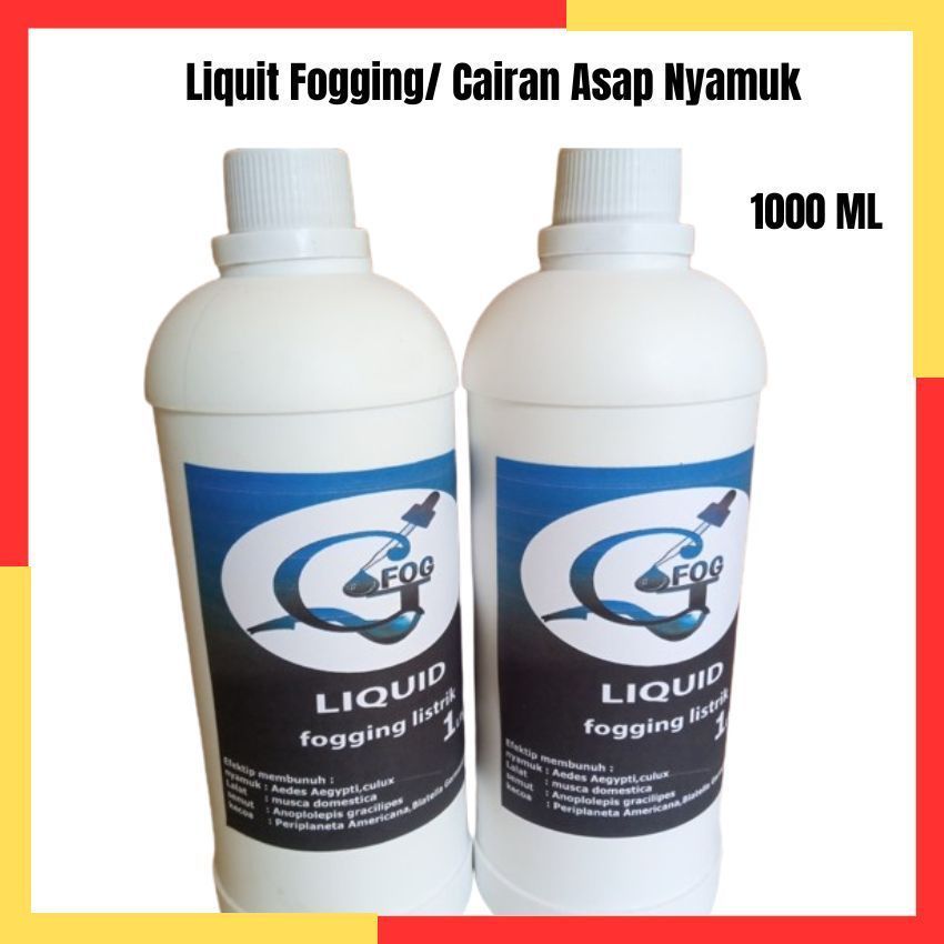 Cairan Asap Liquid Fogging Pembasmi Hama Anti Nyamuk Kecoa Lalat Serangga