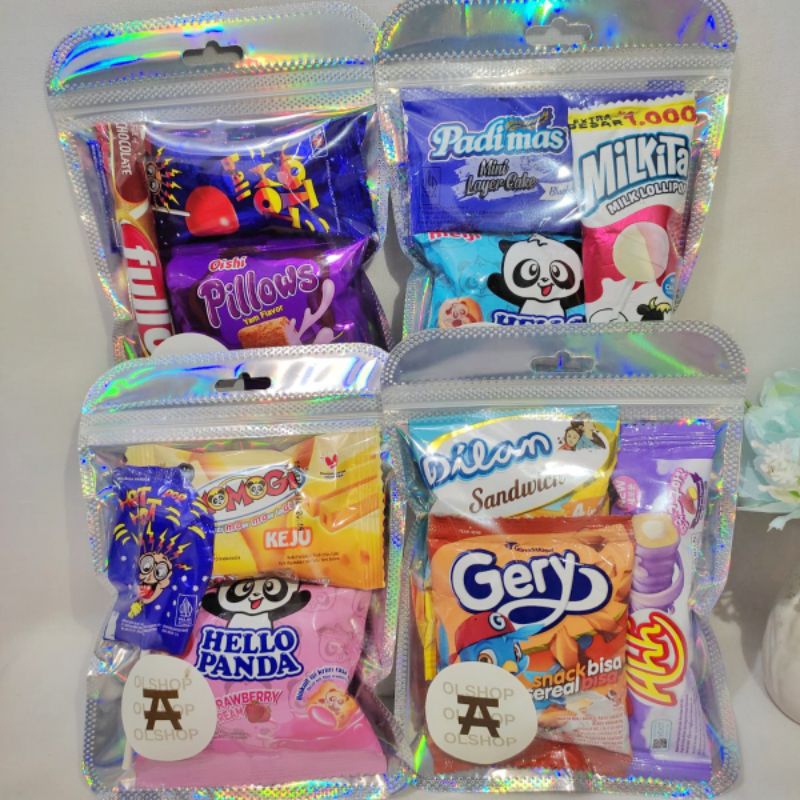 

Snack Ulang Tahun / Mini Snack / Snack Hologram Lucu / Snack Murah
