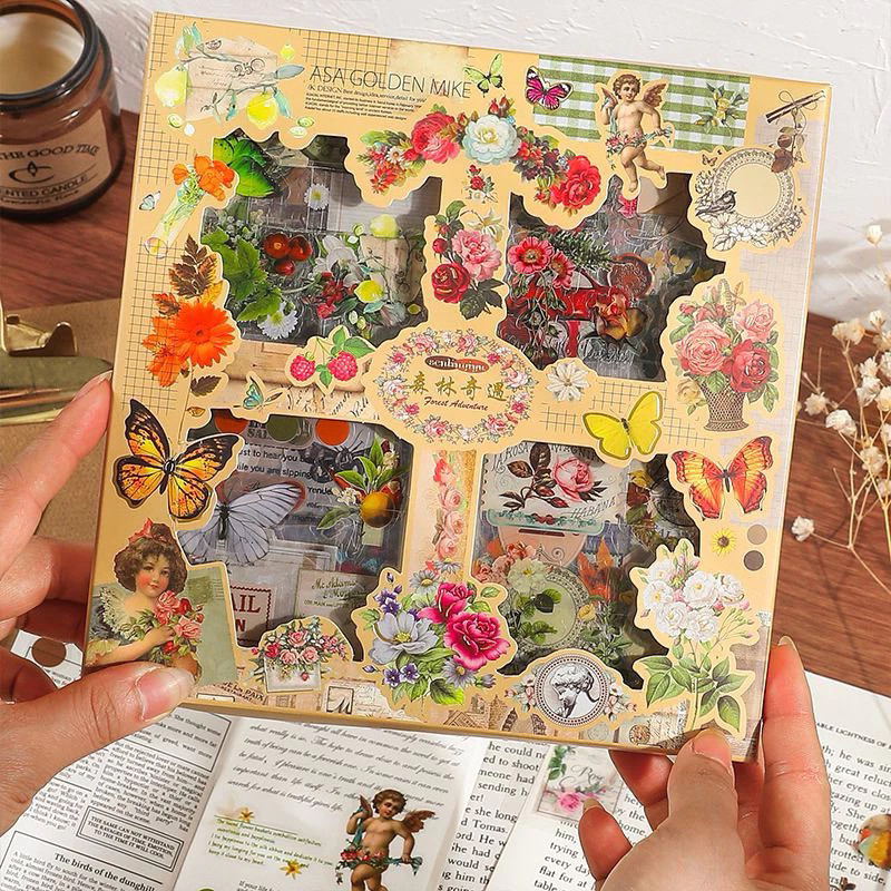 

Stiker Estetik Kupu Butterly Aesthetic Sticker dekorasi jurnal diary decoration per box