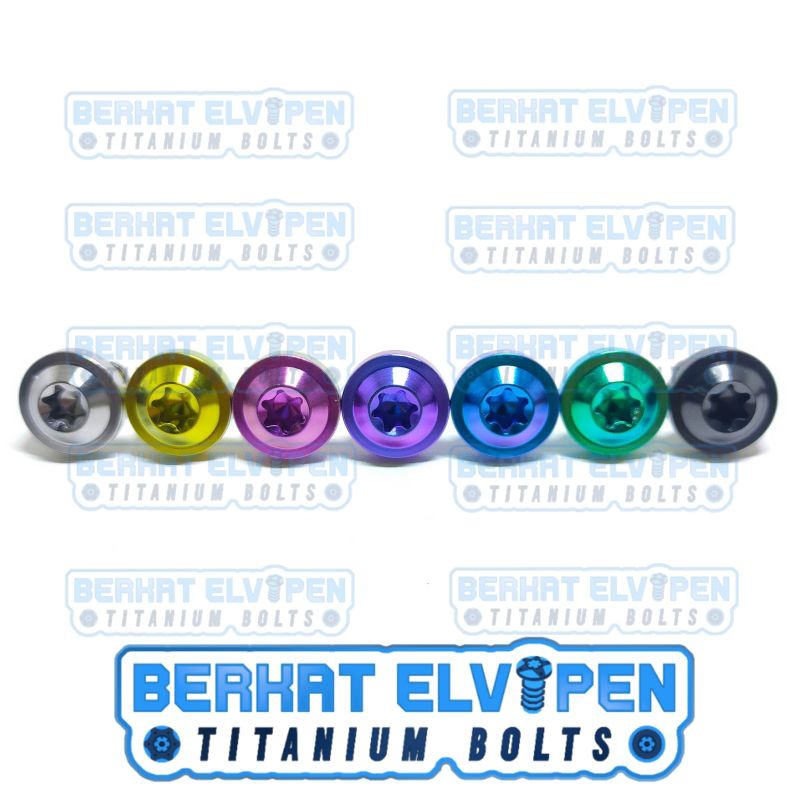 Baut Titanium Breket Selang Rem Beat Scoopy Genio Spacy Vario 110/125/150 Pcx 150 160 Adv 150