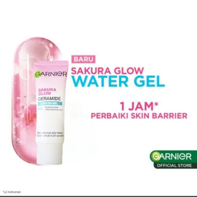 Garnier Sakura Glow Ceramide Water Gel Moisturizer Sakura Glow Water Gel Ceramide Garnier Moisturize