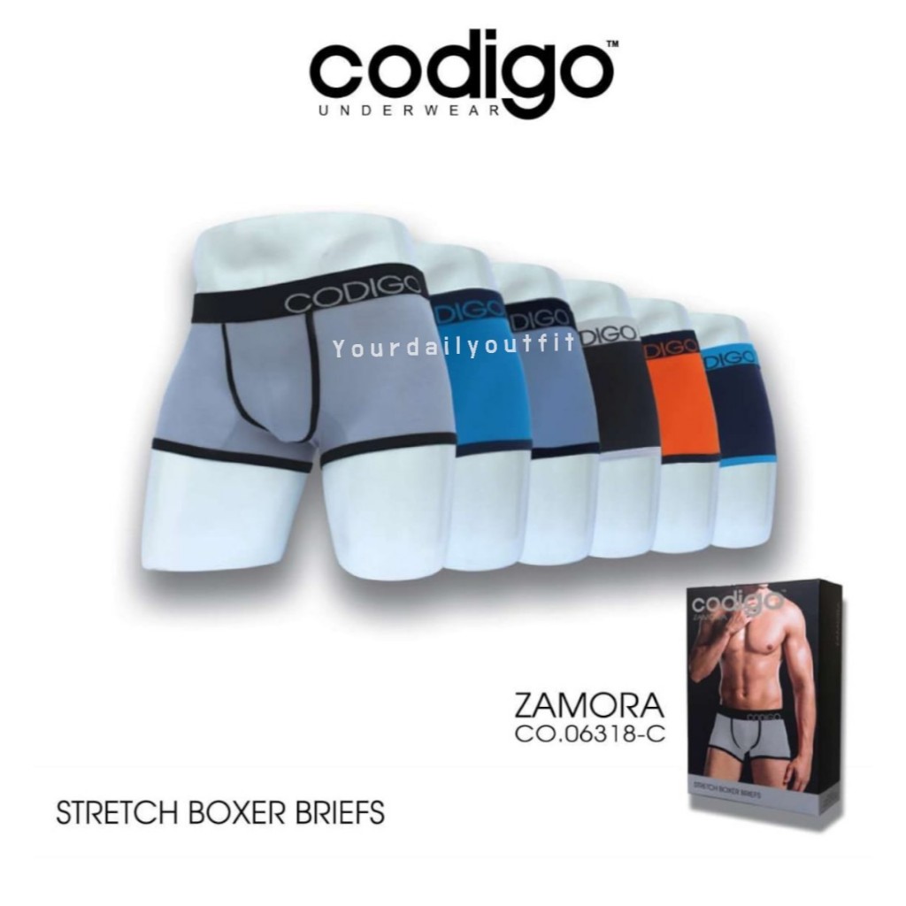 Codigo Zamora – Celana Dalam Boxer Pria (Isi 3 Pcs / Pack)