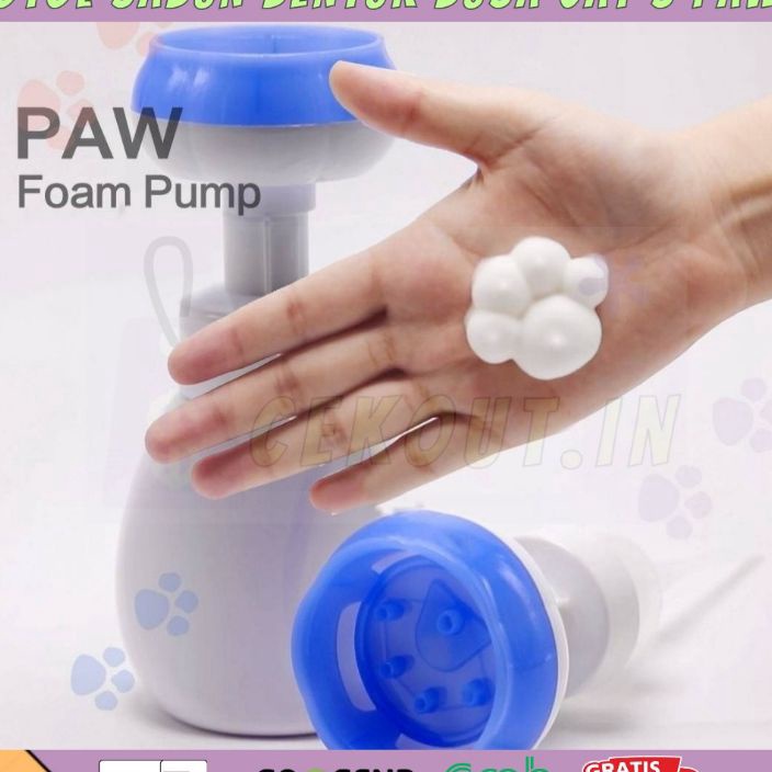 FG2 BOTOL SABUN BENTUK BUSA CAT PAWBOTOL SABUN BENTUK BUSA TAPAK KUCINGBOTOL SABUN BENTUK BUSA BUNGA