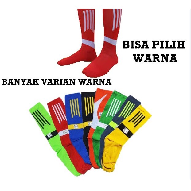WIS KAOS KAKI SEPAK BOLA PANJANG KAOS KAKI PANJANG SEPAK BOLA FUTSAL LAPANGAN SOCCER SOCK KAOS KAKI 