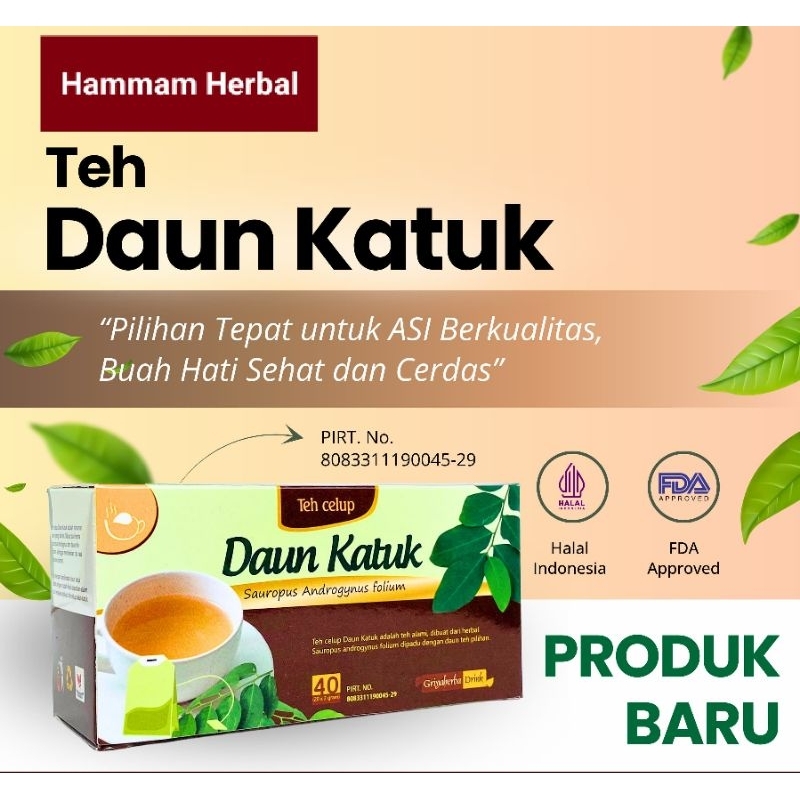 

Teh Daun Katuk Celup