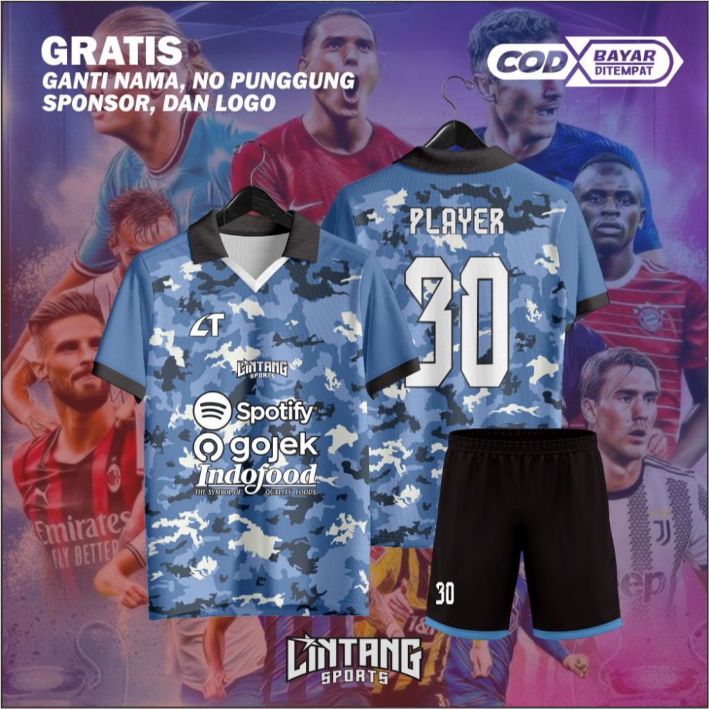 Jersey Futsal / Jersey sepakbola / Jersey Printing / Jersey Team / Baju Futsal Custom / Baju Bola