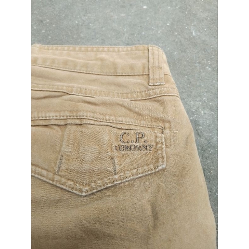 celana cargo cp company coklat