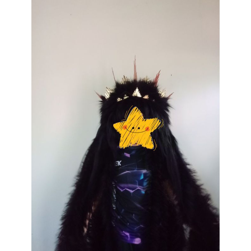 PRE-ORDER 1 SET RAMBUT RANGDA SPESIAL JENGGER 5 UKIR