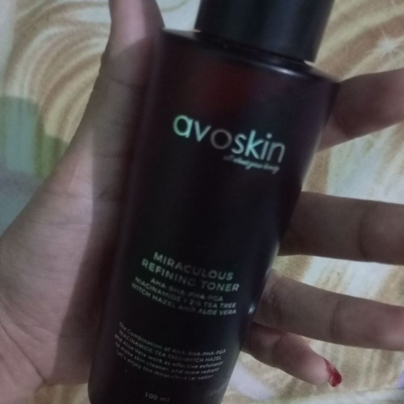 toner ekfoliasi avoskin