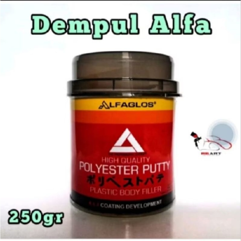 Dempul Alfa 250g / Dempul Alfa 1/4 Dempul Alfaglos