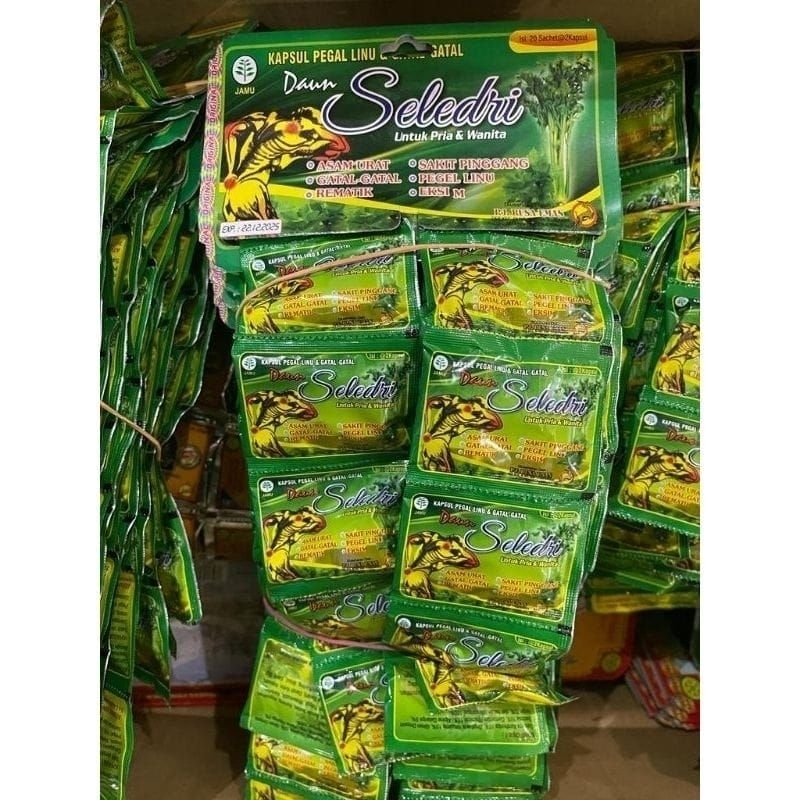 

Herbal ekstrak daun seledri / Extract daun seledri per pack (Tidak bisa pengiriman Instan)