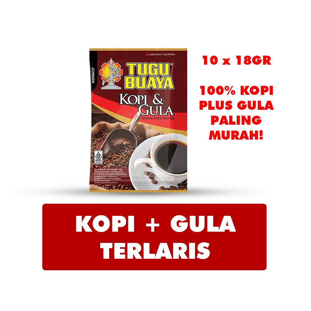 

KOPI TUGU BUAYA MIX | KOPI + GULA WARKOP GIRAS/ KOPI STK/KOPI ANGKRINGAN ASLI